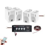 Sono maison magasin 4 enceintes 80w + 1 ampli bluetooth usb idéal salon de coiffure institue de beauté ... Sono maison magasin 4 enceintes 80w + 1 ampli bluetooth usb idéal salon de coiffure institue de beauté ...