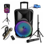 Sono portable enceinte mobile + batterie 700w + pied + bluetooth usb sd pa dj mix hifi idéal karaoké ... Sono portable enceinte mobile + batterie 700w + pied + bluetooth usb sd pa dj mix hifi idéal karaoké ...