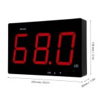 Sonom�tre mural num�rique vvikizy sw - 525a avec �cran lcd mural usb 30 - 130db