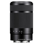 Tlobjectif sony pour hybride objectif sel e 55 - 210mm f / 45 - 63 oss noir
