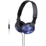 Sony - casque arceau tlphonie bleu