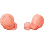 Ecouteurs sony wf - c500 - rouge corail - bluetooth - 10 heures dautonomie Ecouteurs sony wf - c500 - rouge corail - bluetooth - 10 heures dautonomie