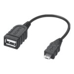 Cble adaptateur usb noir sony vmc - uam2 - 10 cm - multi connecteur