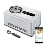 Sorbeti�re intelligente - medion md12170 - contr�le et recettes par appli - 2l de glace - �cran led - ...