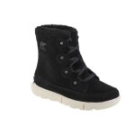 Bottes de neige - sorel - explorer next joan wp - cuir - noir - haute