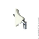 Sortie de caisson 90 avec double cadran volet roulant blanc torbel - 841300
