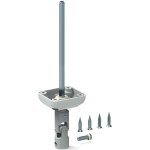 Sortie de caisson blanc - volet roulant  manivelle - 6 pans de 7 - longueur 315 mm