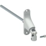 Sortie de caisson blanc - volet roulant  manivelle - 6 pans de 7 - longueur 355 mm