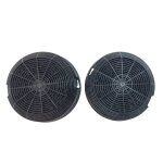 Sos accessoire lot de 2 filtres charbon type 47 pour hotte 484000008784 cfc0141497 aeg ariston hotpoint ...