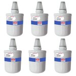 Sos accessoire lot de 6 filtres à eau aquapure / app100 pour réfrigérateur congélateur samsung 484000000513 ... Sos accessoire lot de 6 filtres à eau aquapure / app100 pour réfrigérateur congélateur samsung 484000000513 ...