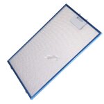 Sos accessoire filtre mtallique  graisse 388x265x8 mm pour hotte bosch 00742967