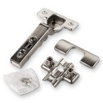 Sotech lot de 2 charni�res � bo�tier t45 110� but�e dangle avec montage rapide et amortisseur y compris ...