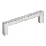 Sotech poigne de meuble barre e8 en acier inoxydable entraxe 96 mm