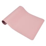 Sous - main en cuir tmishion - tapis de bureau dordinateur double face imperméable - blanc Sous - main en cuir tmishion - tapis de bureau dordinateur double face imperméable - blanc