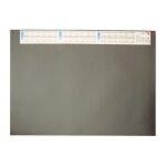 Sous - main - laufer - durella ds - 520 x 650 mm - noir totalement recouvert - anti - �blouissant