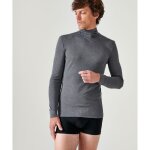 Damart - sous - pull thermolactyl col roul - anthracite