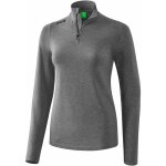 Sous - pull femme - erima - basic - gris chin - col montant - stretch doux