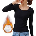 Sous - v�tement thermique femme manches longues - noir - ski - sports dhiver - respirant