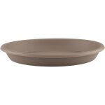 Soucoupe pot de fleur rond 35cm taupe - eda