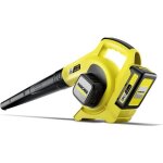 Souffleur de feuilles sans fil karcher lbl 2 - batterie amovible 18v / 25 ah