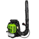 Souffleur de feuilles thermique sac  dos moteur 2t 3. 6cv 76cm3 vito