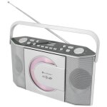Soundmaster rcd1755si radio - lecteur cd fm cd argent