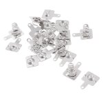 Sourcing map 10 paires aa aaa batteries mtal batterie ressort contact plaque rechange pour tlcommande ...