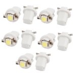 Sourcing map 10pcs b8. 5d 5050 1 smd led ampoule blanche van voiture tableau de bord indicateur clignotant ... Sourcing map 10pcs b8. 5d 5050 1 smd led ampoule blanche van voiture tableau de bord indicateur clignotant ...