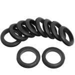 Passe - c�bles sourcing map 10pcs passe fils ?illet caoutchouc joint bague �tanch�it� rondelle protection ...