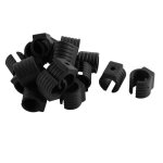 Patins de chaise - sourcing map - 20 pcs - plastique - diam�tre 16mm - noir