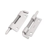 Sourcing map 2pcs loquet ressort targette  ressort verrou porte serrure pour meuble portail garage inox ...