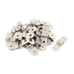 Collier de serrage sourcing map 30pcs tuyau pince clip 5mm range 13mm large rigide tube sangle 2 - trou ...