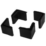 Patins pour meubles sourcing map 4pcs capuchon pieds chaise angle fer forme l table embout corni�re protection ...