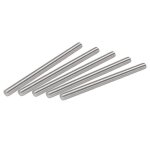 Tige filet�e sourcing map 5pcs m10 x 120mm tige filet�e enti�rement inox 304 filetage droite m10 - 15 ...