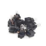 Ampoule tableau de bord sourcing map 8pcs 12v t5 location v�hicule jaune planche bord interne ampoule ...