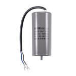 Condensateur sourcing map cbb60 marche 40uf 450v ac 2 fils 50 / 60hz cylindre 110x50mm m8 fixation goujon ...