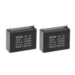 Condensateur sourcing map cbb61 4uf 450v ac insertion simple polypropyl�ne 47x18x34mm pour g�n�rateur ...