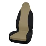 Sourcing map housse de siège voiture universel couvre siège avant protection beige pour suv camion Sourcing map housse de siège voiture universel couvre siège avant protection beige pour suv camion
