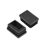 Patins pour meubles sourcing map 30mm x 20mm 12pcs bouchon pour pied de chaise plastique patin pieds ...