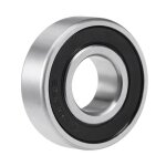 Sourcing map roulement � billes � gorge profonde double scell� 6202 - 2rs 15mmx35mmx11mm z2 acier chrom� ...