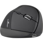Souris ergonomique sans fil - bluestork - ergo - rechargeable - pc / mac - noir