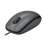 Souris filaire - logitech - m100 - 1000 dpi - design ergonomique - noir