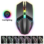 Souris gamer filaire - gagafeel - mod�le ergonomique - 7 lumi�res rvb - 1600 dpi - usb 1. 5m