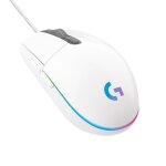 Souris gamer - filaire - logitech g - g203 - blanc