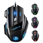 Souris gamer souris gaming professionnel 5500 dpi jeux de souris joueur led optique gaming mouse 7 boutons ... Souris gamer souris gaming professionnel 5500 dpi jeux de souris joueur led optique gaming mouse 7 boutons ...