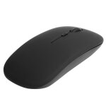 Souris sans fil souris de bureau silencieuse bluetooth 5. 0 sans fil noire pour os x / mi / samsung tablette ...