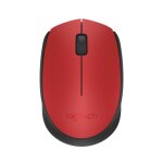 Souris - sans fil - logitech - m171 - rouge - ambidextre