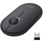 Souris sans fil - logitech - m350 pebble - bluetooth - silencieuse - noir Souris sans fil - logitech - m350 pebble - bluetooth - silencieuse - noir