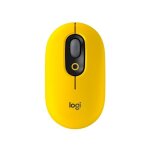 Souris - sans fil - logitech - pop mouse - avec emoji - jaune Souris - sans fil - logitech - pop mouse - avec emoji - jaune