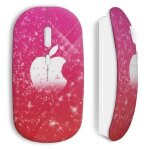 Souris sans fil - apple - pink apple - rose - cl usb wifi - compatible mac et pc